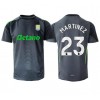 Aston Villa Emiliano Martinez #23 Keeper Hjemmedrakt 2025-26 Kortermet